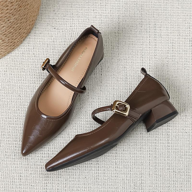 

Обувь женская летняя Grape Mom 2025, универсальная обувь на плоской подошве, женская модная обувь, новая обувь, весенняя женская повседневная 303-2 40 коричневый