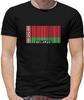 Belarus Flagge Herren T-Shirt - Minsk - Weißrussisch - Land - Flaggen - Reisen