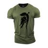 Summer Round Neck 3D Print T-shirts Fitness Sports Tops Fashionable Casual Short Sleeved Men's T-shirts
