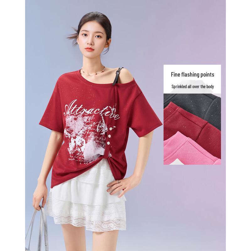 IEF American Style Grafikprint T-Shirt