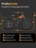 PULUMA PE86 Electric Bicycle 26*3.0 Fat Tire 48V20AH Battery 2000W Motor 50KM/H Torque Sensor Electric Bike Throttle Ebike VTT