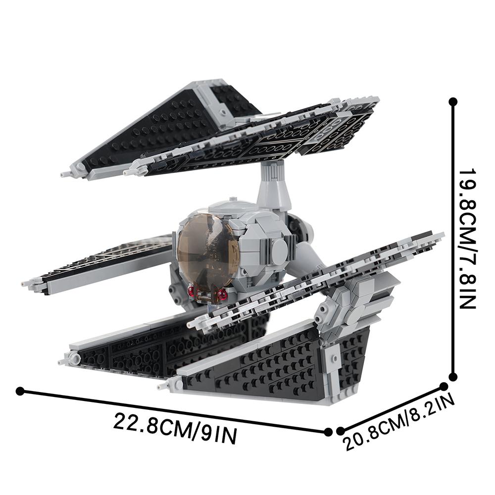MOOXI Hvězdné války Bojový tank Model Cihličky DIY Dioráma Dospělí Děti Hračky Stavebnice Montessori Dárky Pokojová dekorace