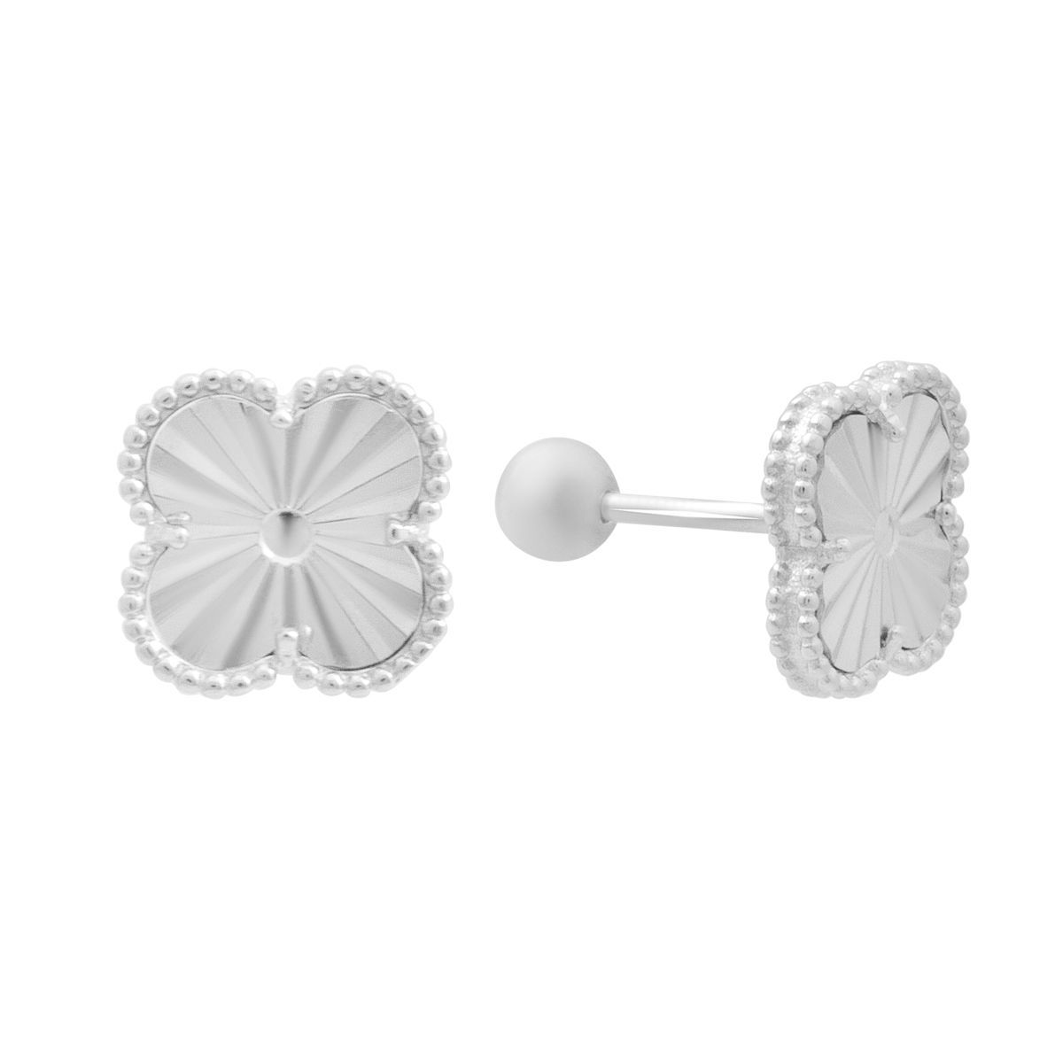 

Silver earrings without stones (2182856)