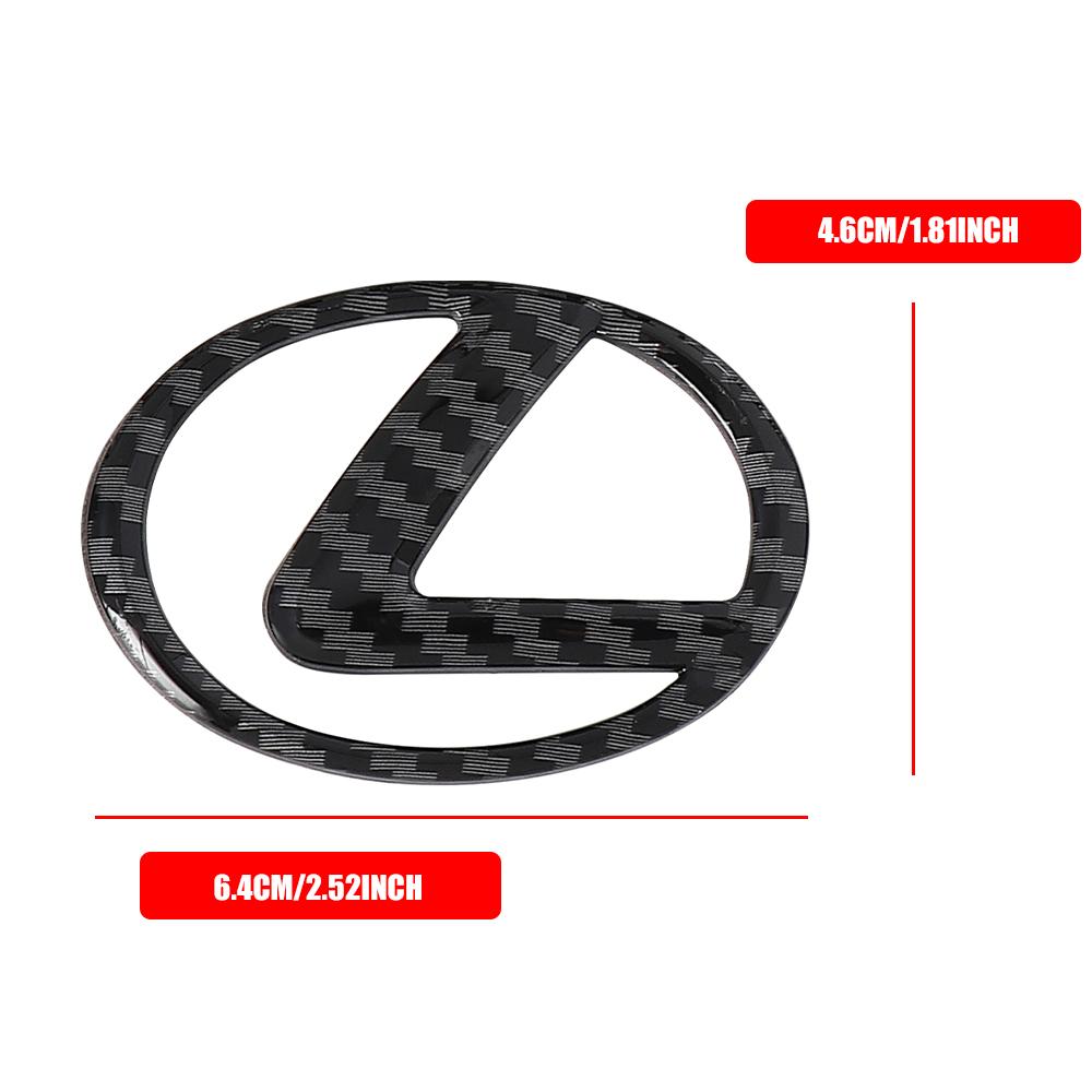 Car Steering Wheel Center Logo Emblem For Lexus ES300 RX330 RX300 GS300 IS250 IS200 CT200h IS300 NX RX LX GX GS Auto Accessories