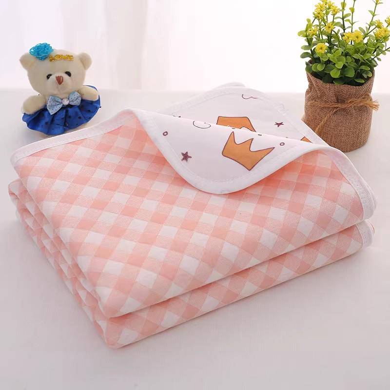 Breathable Waterproof Cotton Changing Pad for Babies, Adults & Elderly - Machine Washable