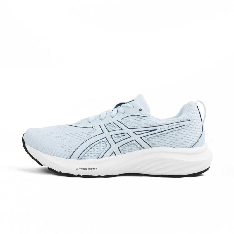 ASICS GEL-CONTEND 9 Women Low Top Running Shoes Aqua Blue 1012B789-400 39.5