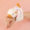 Capybara Clap Circle Toys Slap Snap Wrap Wristband Bracelet Stay Wire Rotate Tail Capybara Plush Doll Hand Ring Fun Circles Gift