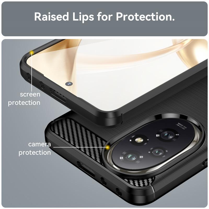 For Honor 200 Pro Case Honor 200 Pro 5G Cover 6.78 inch Shockproof Soft Silicone Protective Bumper For Honor 200 Pro