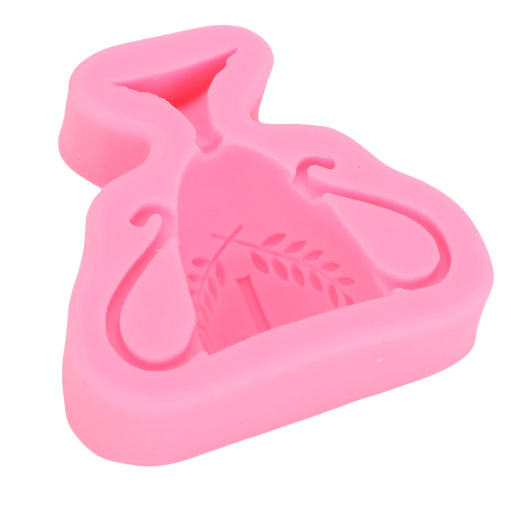 Silicone Fondant Mold Trophy Shape Chocolate Mould for Cake Decoration Cupcake Topper Home Baking