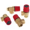 Brass Safety Pressure Relief Valve Explosion Proof Thickened Brass Body for Home Gas Water Heater Plumbing System