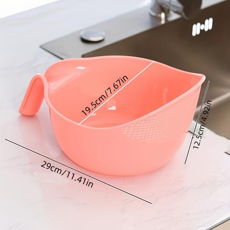2pcs/Kitchen Drain Basket, Household Vegetable Washing Basket, Multi-Functional Storage Basket