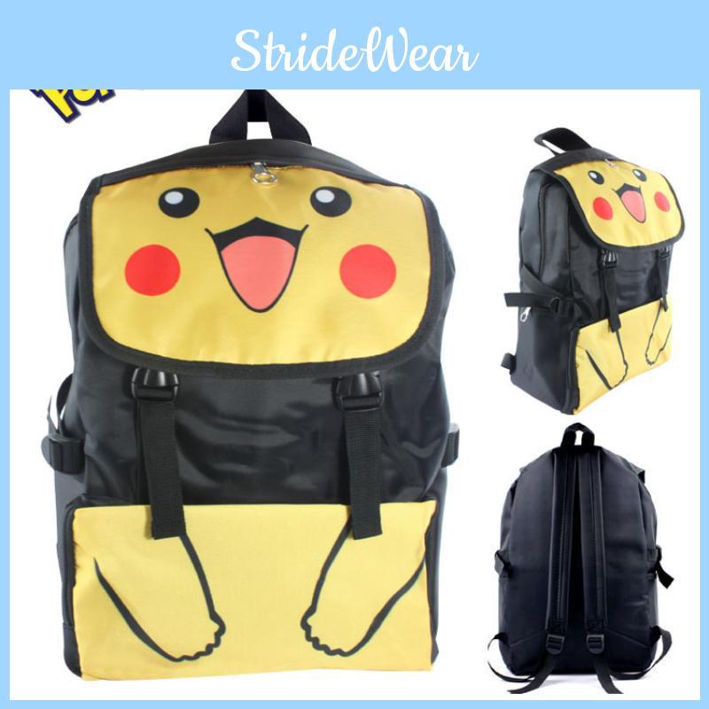 Pokmon Kids School Backpack With Oxford Fabric For Elementary Students