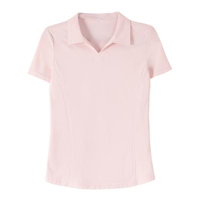 Outdoor Polo Shirt Short Sleeved T-shirt for Women, Summer Half Sleeved Polo Collar Short Sleeved T-shirt for Women, Summer Slim Fit V-neck Top