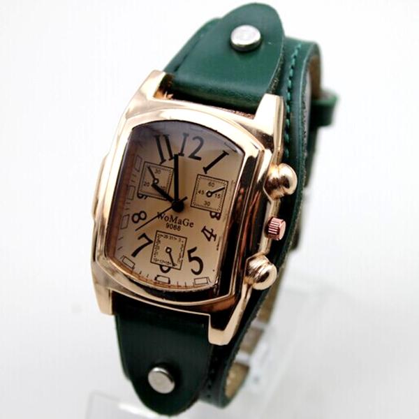 New  Watches Women Fashion Ladies Watches Womage Vintage Fashion Rose Gold Square Head Quartz Watches Womens wristwatch