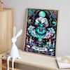 Disney 5D DIY Diamond Painting Ursula Dark Neon Tower Illustration Full Circle Diamond Mosaic Cartoon Dog Embroidery Art Painting Home Decor