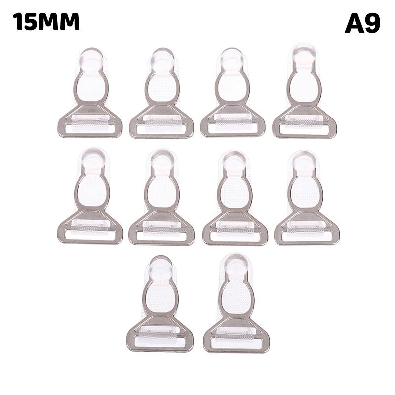 10Pcs 10/12/15/18Mm Metal Adjust Buckle For Corset Leg Garter Belt Clip Hook Suspender Ends Buckles Hosiery Stocking Grips