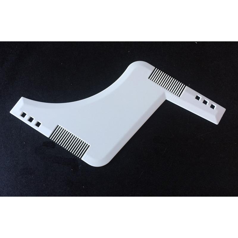 

Мужская расческа для бороды, расческа для укладки бакенбард, щетина для ремня, расческа для стрижки полной бороды, расческа для укладки бороды, расческа для макияжа OPP белый