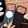Pro pouzdro Nothing Phone 4a Pro Magnetické Nylonové Tkané Matné Kožené Kůže Šetrné Zadní Kryt Nárazník