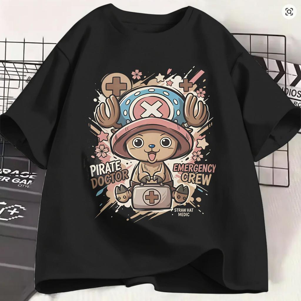 Ones Pieces Anime T Shirt Summer Fashion T Shirts Unisex 100 Cotton Comfortable Plus Size Top Tees Shortsleeve Vintage Tshirt