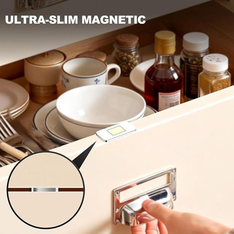Heavy Duty Stainless Steel Magnetic Cabinet Door Catches Adhesive Drawer Magnets Magnetic Door Holder for Cabinets