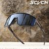 SCVCN Fashion Sunglasses for Men Sport Cycling Glasses Bike Bicycle Hiking Camping Golf UV400 Protection Glasses Women Baseball