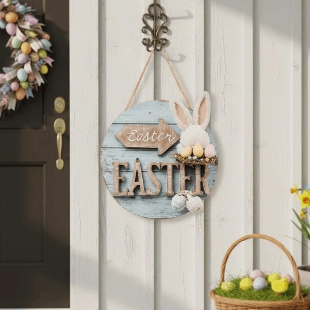 Ei Türhänger Ornamente Hase Ostertag Türdekoration Innen- und Außenbereich