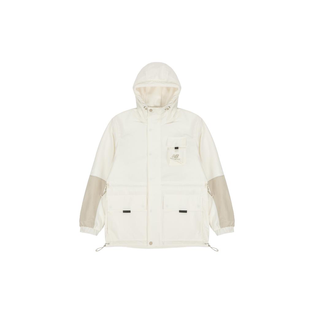 New Balance Hooded Casual Jacket Couple Style White Unisex AMJ13383-MSU