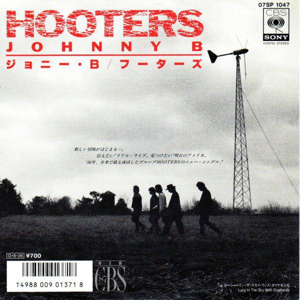 

7inch Record HOOTERS - Johnny B 07SP1047PROMO CBS SONY 1987 Japan Rock Used