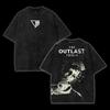 The Outlast Trials Liliya Bogomolova's Gewassen T-shirt, Videogames, Horror Vinta