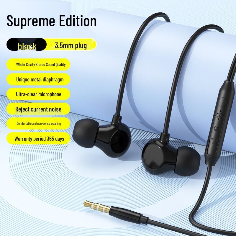 Comfortable Type-C Wired In-Ear Sleep & Gaming Earphones - Painless Long Wear Design