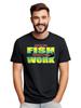 Born To Fish T-Shirt Mens Womens Tees Top - Reel 'em In with Humor! Funny T-Shirt Mens Womens Tees Top, Unisex Printed Des
