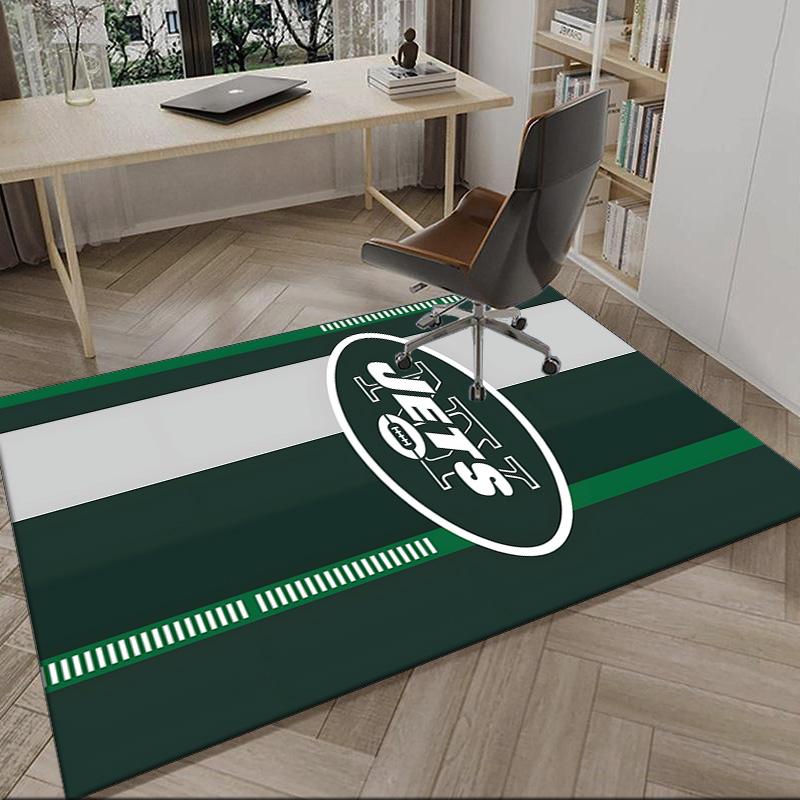 New York Football Logo  Carpet, Kitchen Rugs, Yoga Mat, Non-Slip Mats, Rug for Bathroom, Living Room bedroom, Camping Rugs Christmas Gift