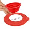 Mixer Splatter Guard Mixing Bowl Splash Guard Insert Hand Mixer Splatter Baffle For Kitchen Restaurant Home Catering Baking