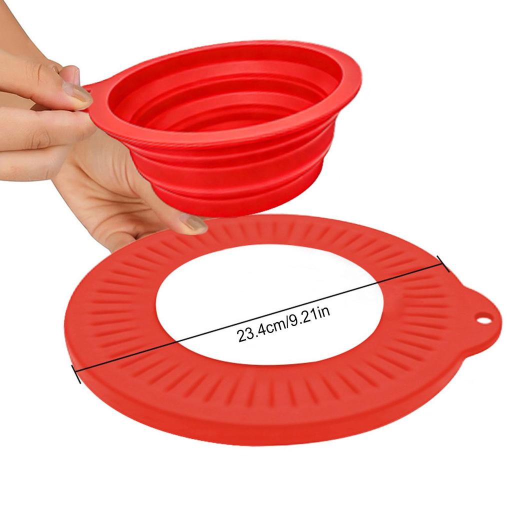 Mixer Splatter Guard Mixing Bowl Splash Guard Insert Hand Mixer Splatter Baffle For Kitchen Restaurant Home Catering Baking