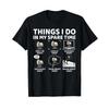 Things I Do In My Spare Time Funny Sheep Lover Farmer T Shirt Vintage Washed Casual Slightly Fashion Homme Designer Clothes