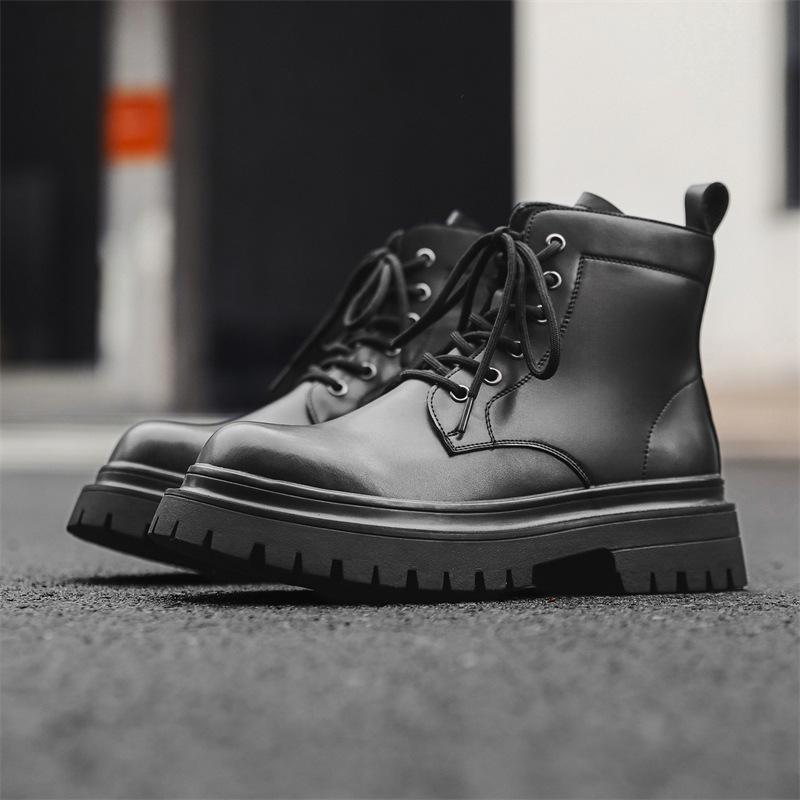 

Осенние высокие сноубордические ботинки на платформе с одной педалью, повседневные универсальные ботинки Martin 1203-J 44