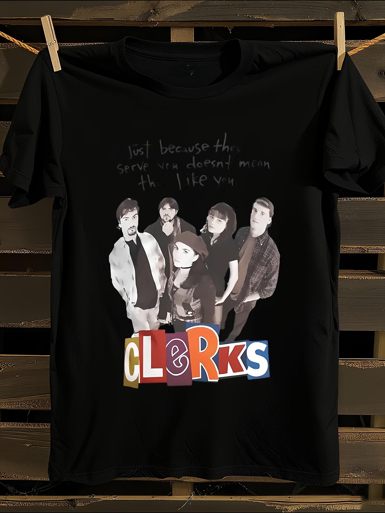 Clerks Movie Vintage 90s Indie Cult Classic Graphic T-shirt M