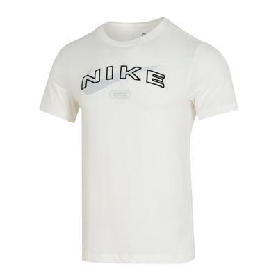 Alphabet Logo Breathable Casual Short Sleeve T-Shirt Men Tops Sail-White FV5712-133