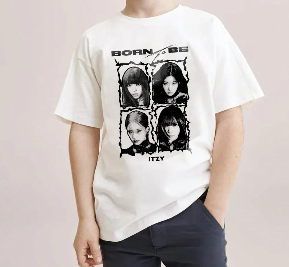 ITZY Fans Born To Be 2nd World Tour T-shirt, Itzy Midzy Shirt, Gift F or Midzy S