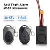 Electric Scooter Anti-Theft Alarm, 115dB Loud Material, High Quality, 36-55V Wide Voltage Design for Scooter