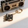 Personalized Electronic Component Key Fob Real PCB Tech Key Holder  Crossbody Bags