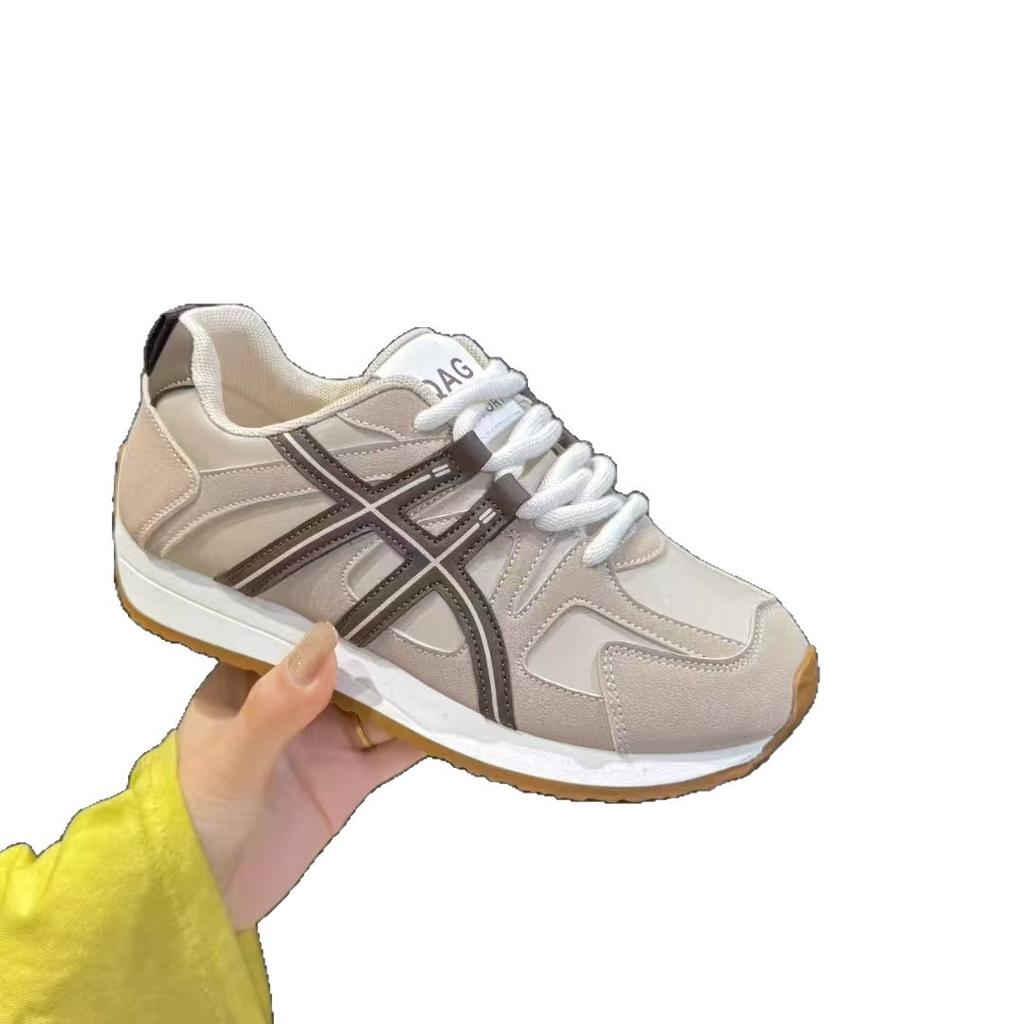 Retro dad shoes women's spring and autumn new fashion color matching casual shoes comfortable platform sports trendy shoes