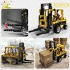HUIQIBAO Engineering Truck Tech Building Block City Construction Toy For Children Boy Adults Excavator Bulldozer Crane Car Brick