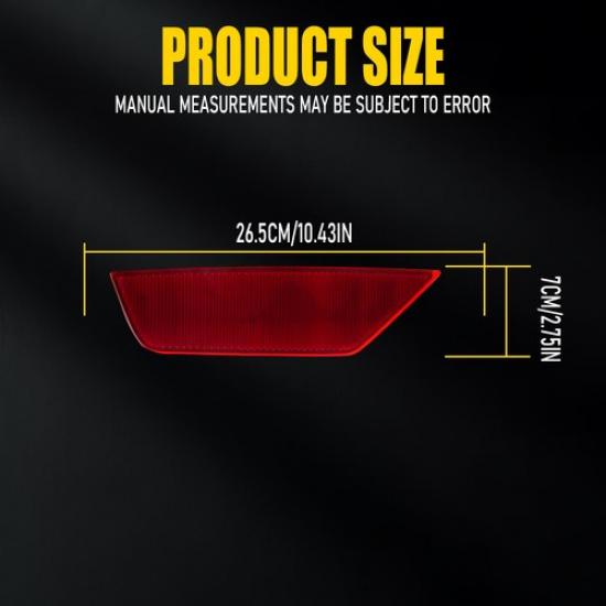 For Ford Escape 2013 2014 2015 2016-19 Left Rear Bumper Reflector Bumper Light A