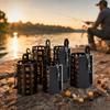 Fishing Bait Feeder Cage 10g To 60g Iron Mesh Groundbait Holder with Swivel Built in Weight for Carp Sea Raft Fishing Accessory