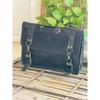 Luxury Leather Satchel Men's Handmade Laptop Messenger Briefcase