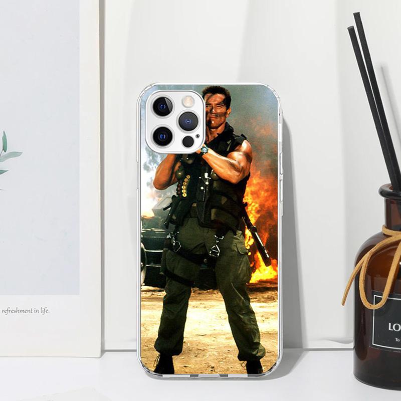 

Arnold Schwarzenegger Terminator Phone Case For Iphone 17 Air 16 15 Plus 16E 14 Pro Max 13 Mini 12 11 7 8 SE Fundas Soft Back Co iPhone 14
