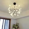 Nordic Minimalist Firefly Branch Chandelier for Restaurant, Hotel, and Villa
