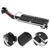 Bike Rear Rack Aluminum Alloy Detachable Manned Bicycle Cargo Rack with Tail Light for Universal