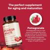 GREVIP Premium Pomegranate Extract Capsules: Immune Support, Easily Absorbed, Suitable for Both Men and Women